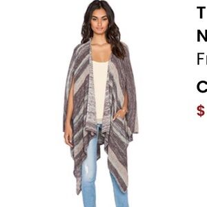 Free People Big Trail Poncho/Cardigan